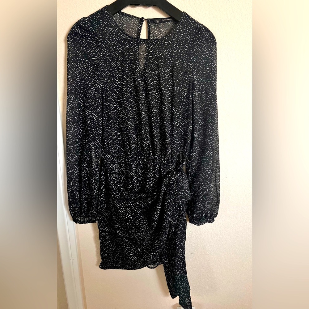 Zara: Long Sleeve dress in black size XS